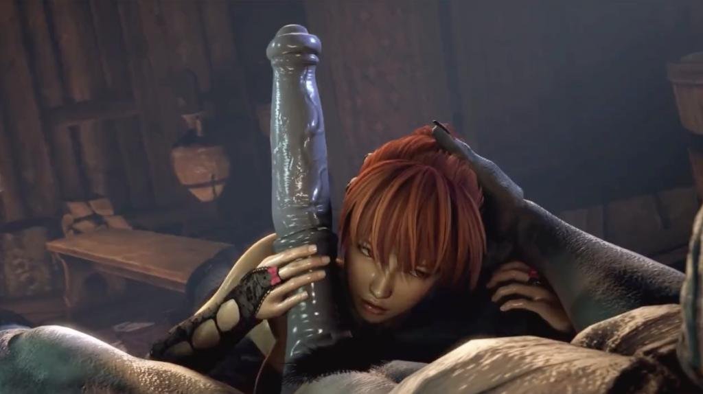 3D异形怪物狂暴抽插绝色尤物，丑陋妖物疯狂侵犯震撼实录！